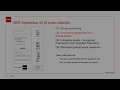 SBR September 2018 debrief: question 2