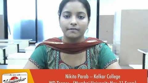 Vidyalankar B.Sc. IT Topper : Nikita-Aditi-Ashish