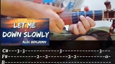 Let Me Down Slowly Easy Rabab Lesson#4