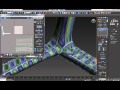 UVW Unwrapping of a Chair Base inside 3DS max 2013