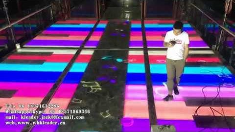 LED screen dance floor LED radar interactive system display system