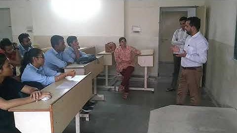 Guest Lecture by Industry Expert (Alumni) for Civil Engineering Students