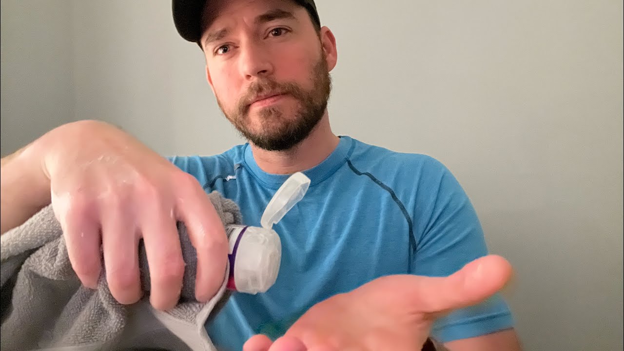 Lotion massage 💆‍♂️ (ASMR NightOwl 🦉 sessions)