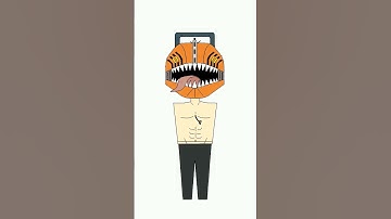 Thumbnail of Denji Transformation into Chainsawman | KICK BACK song | Over Powered #shorts #chainsawman