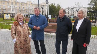 Министр культуры Свердловской области Светлана Учайкина высоко оценила изменения в Серове #серовтв