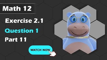 Math Class 12 Chapter 2 Differentiation  EX 2.1 Q1 Part 11 2nd Year FSC Punjab Watch Now