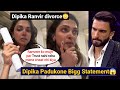 Deepika Padukone received Divorce Notice from Ranveer Singh After Koffee with Karan Controversy