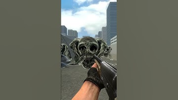 Elephant Monster zoonomaly falls into manhole #zoonomaly #zoonomalymonsters  #gmod #nextbots