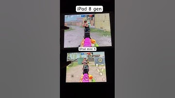 Socking result 😱 ipad 8 gen vs iPad mini 5
