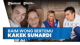 Baim Wong Bertemu Kakek Sunardi Klarifikasi soal Digaji Uang Mainan