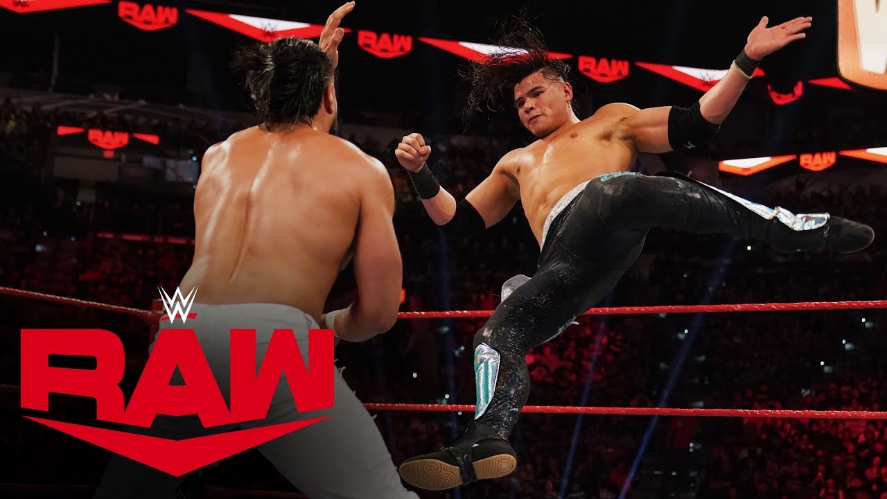 Andrade vs. Humberto Carrillo - United States Championship Match: Raw, Jan. 27, 2020