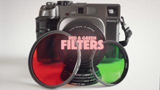 Red & Green Filters w/ HP5