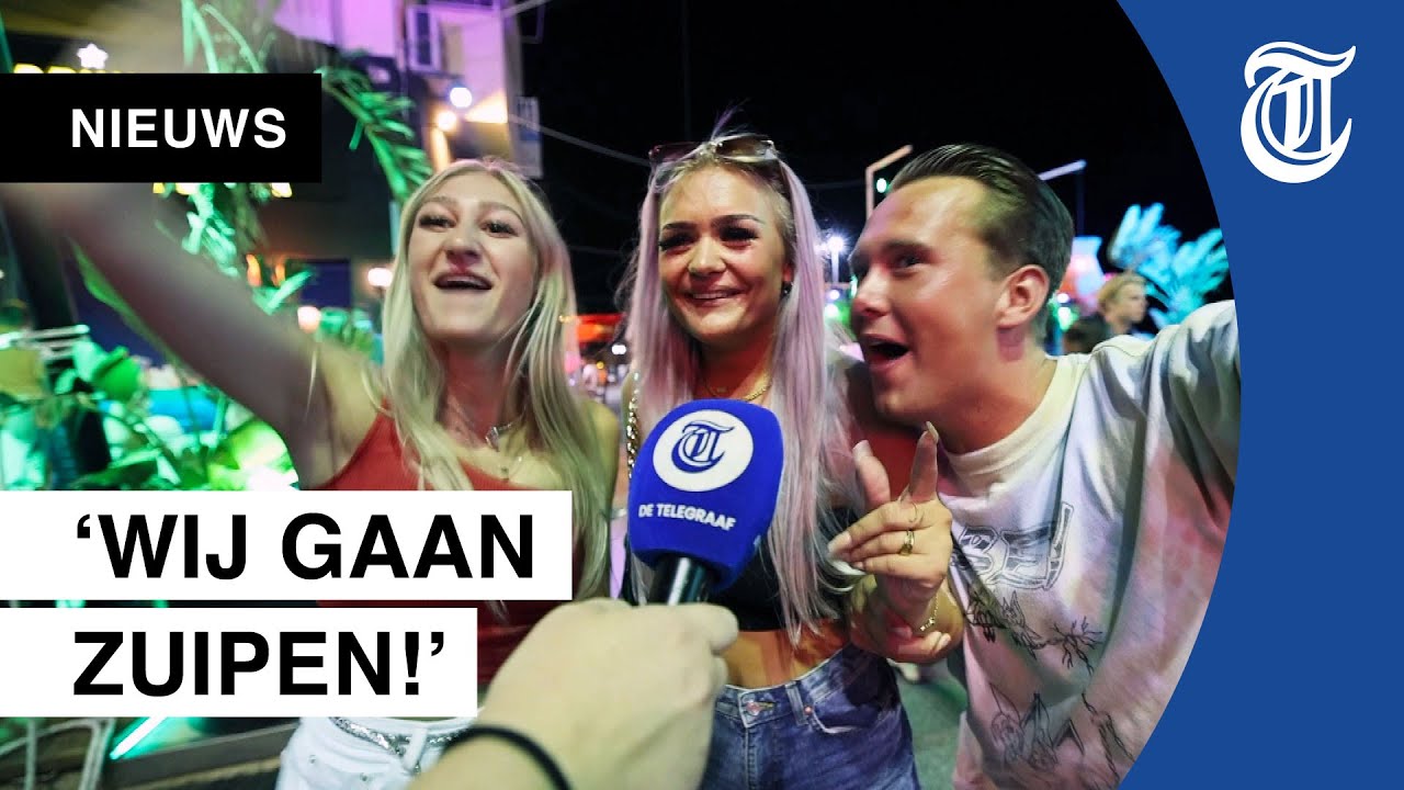 Nederlandse jongeren gaan helemaal los in Chersonissos