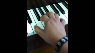Beginners luck at the piano
