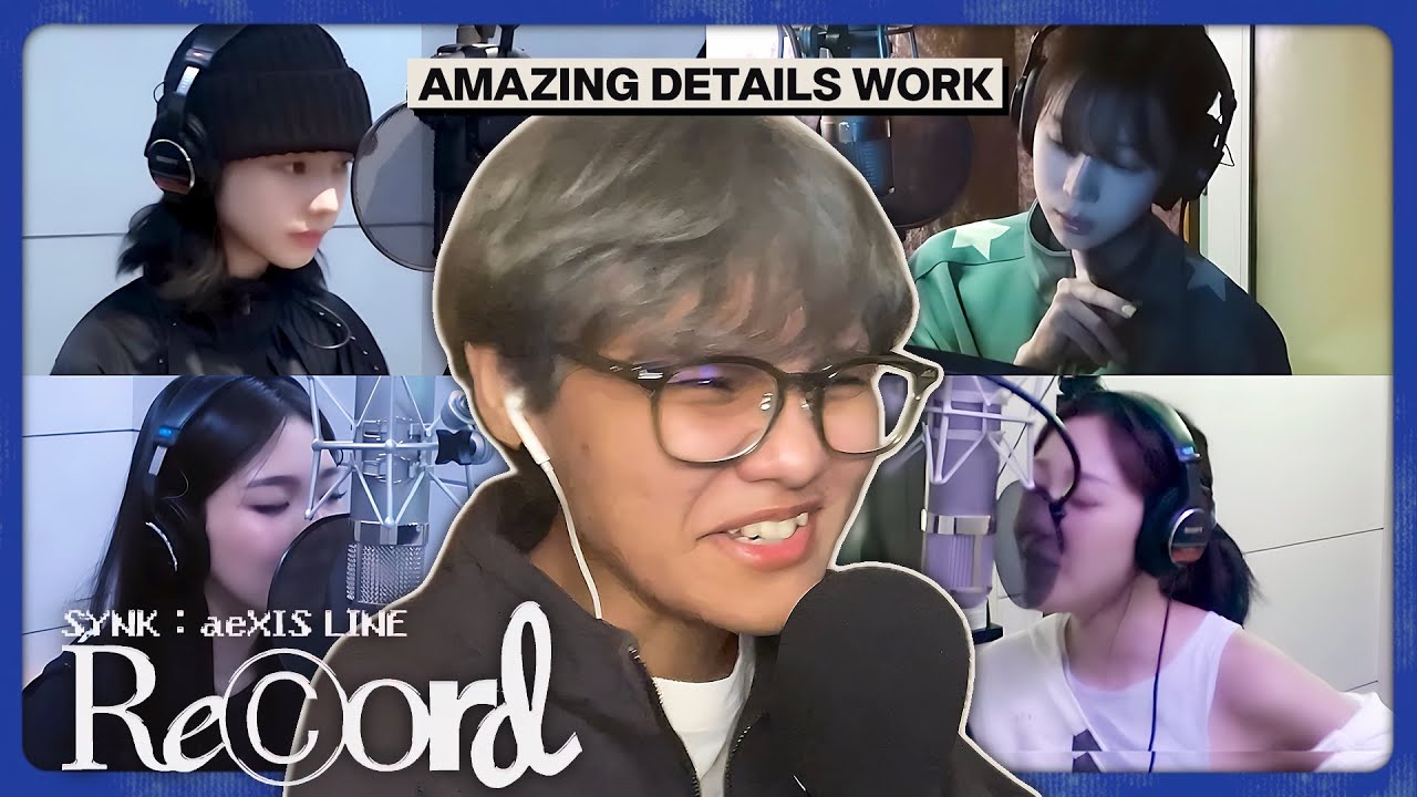 aespa SYNK: aeXIS LINE Solo Songs Recording Behind REACTION 😩 IM SO OBSESSED