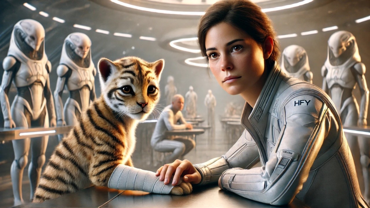 An Injured Cub Limped Into Class — The Human Bandaged It, and the Entire Pack Bowed in Silence HFY