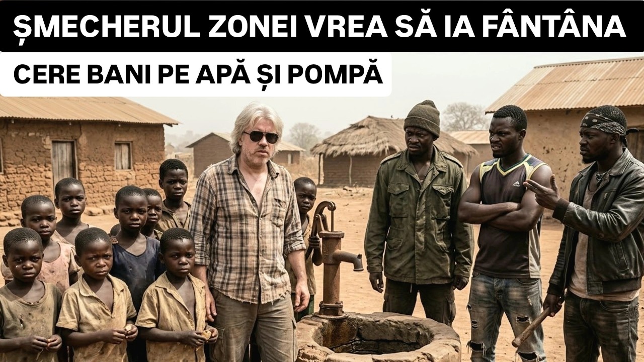 ȘMECHERUL ZONEI vrea SĂ IA FÂNTÂNA, POMPA să FIE a LUI și LOCALNICII să PLĂTEASCĂ APA!