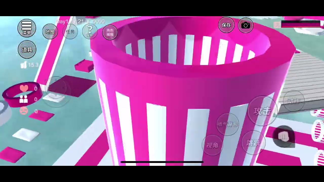 原本想要不用喷气背包的結果…￼