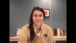 Meet Casey Hayes-Deats, the GWSB Student Speaker for our 2021 Master's and Doctoral Commencement