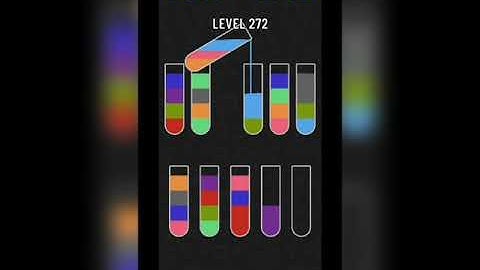 Water sort puzzle level 272