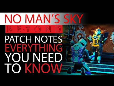 Video: Čia Nėra „No Man's Sky's Beyond“atnaujinimo (su Keletu Labai Didelių Patch Pastabų)