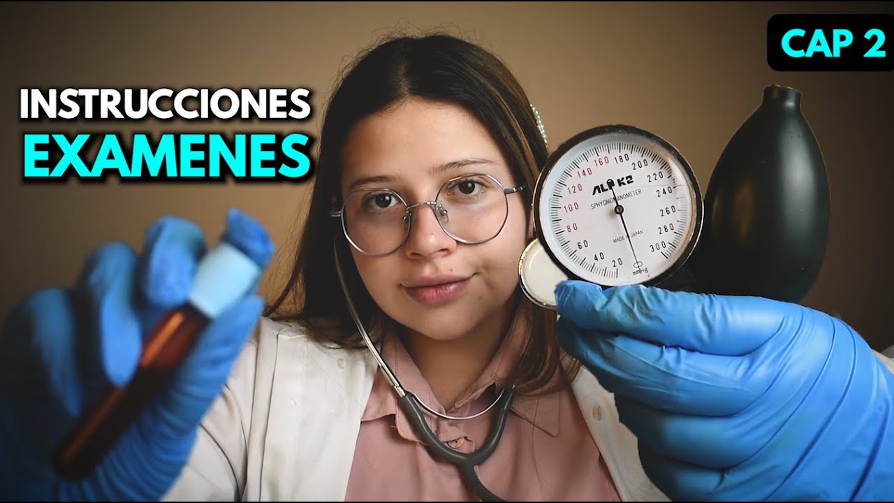 Asmr Español  👩🏻‍⚕️ EP 2: Exámenes e Instrucciones ( Miniserie ) 📋🩺- Roleplay Medico - Vivalen ASMR