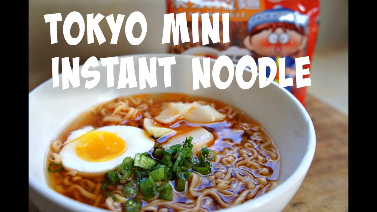 Tasting Tokyo Mini Instant Ramen | emmymade