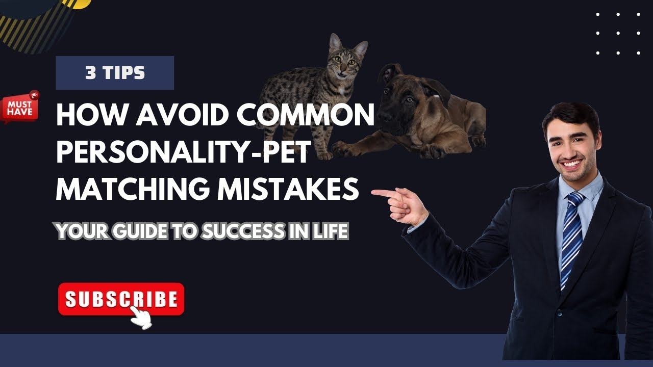 how to avoid pet matching mistakes | 3 Tips for Choosing the Right Pet ...