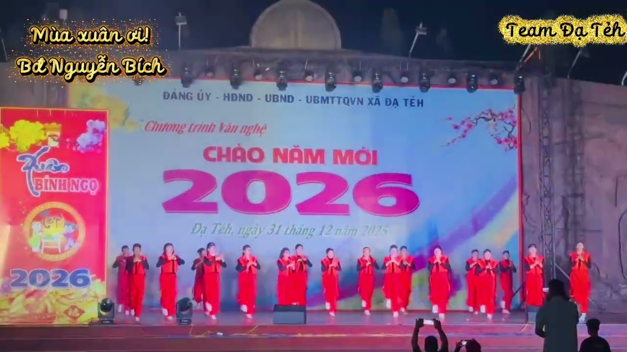Mùa Xuân Ơi shuffle dance 🩷 đội hình đều đẹp do team Đạ Tẻh thực hiện - Biên đạo Nguyễn Bích.