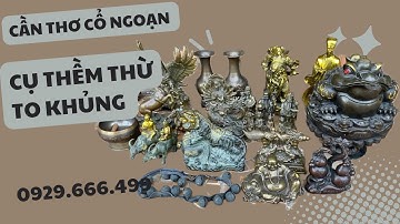 TTHỀM THỪ TO KHỦNG | CLIP NGÀY 17/01/2024 | CẦN THƠ CỔ NGOẠN #đồcổ #canthocongoan #doxua