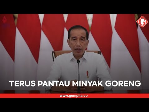 Pemerintah Stop Ekspor Minyak Goreng serta Bahan Bakunya