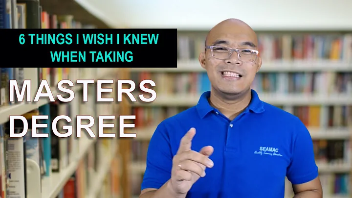 6 Things I wish I knew when taking Masters Degree | Filipino version - DayDayNews
