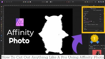 How To Cut Out Any Subject Perfectly Using Affinity Photo Part 2