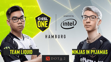 Dota2 - Team Liquid vs. Ninjas in Pyjamas - Game 1 - Group B - ESL One Hamburg 2019
