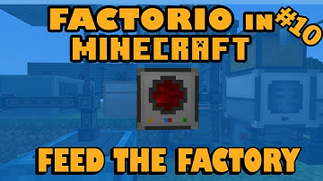 Factorio in Minecraft - Aluminum Widgets - E10 Feed The Factory Minecraft