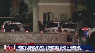 Police under attack: 8 officers injured in Phoenix | LiveNOW from FOX