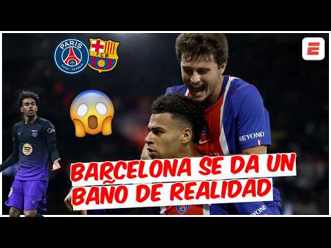 BARCELONA APRENDIÓ que el MEJOR de EUROPA es el PSG. No está al nivel CHAMPIONS LEAGUE | Exclusivos