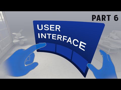 User Interface and Curved Canvas - Oculus Interaction SDK - PART 6