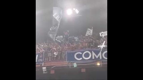 Cori Potenti dei Tifosi Comaschi in Trasferta a Genova | Sampdoria-Como | Coppa Italia
