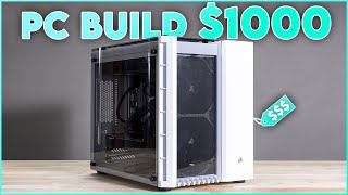 $1000 BUDGET PC Build for Gaming NOW | October 2021