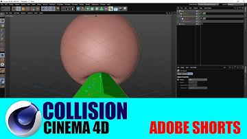 Collision Object || Cinema 4D || Adobe Shorts