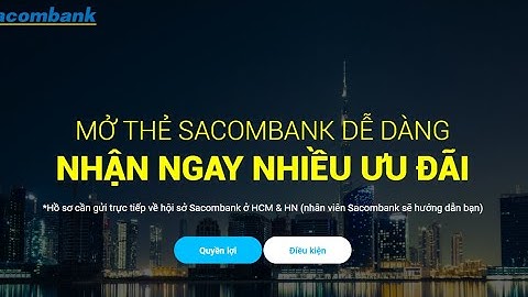 So sánh thẻ tín dụng sacombank với vietcombank