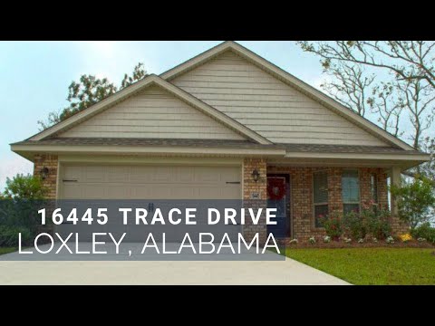 16445 Trace Drive, Loxley, AL home video tour