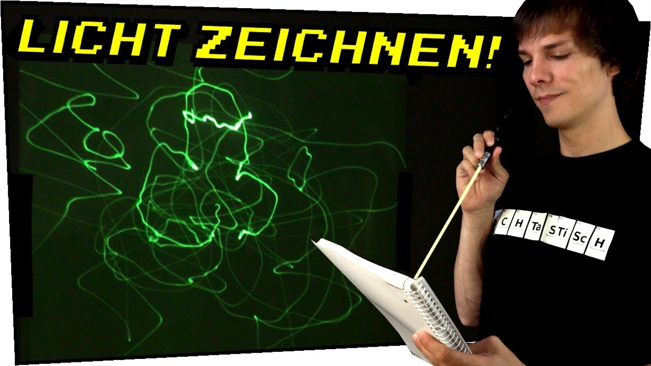 MIT LICHT WÄNDE BEMALEN! - Experimente zum nachmachen #110