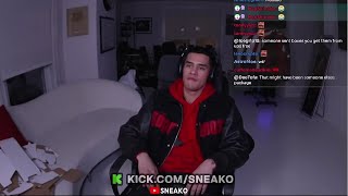 SNEAKO Abruptly Ends Stream after Someone Sent him an Empty Package