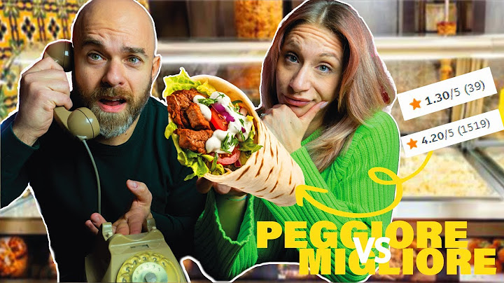 MIGLIORE vs PEGGIORE KEBAB di CATANIA