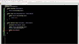2.2 Factory Pattern