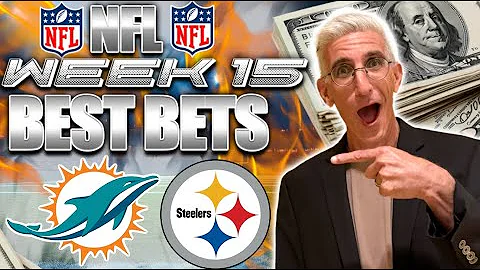 MONDAY NIGHT FOOTBALL! | Dolphins vs Steelers Predictions | NFL Week 15 Best Bets