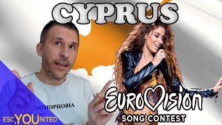 Cyprus in Eurovision: All songs from 1981-2018 (REACTION)