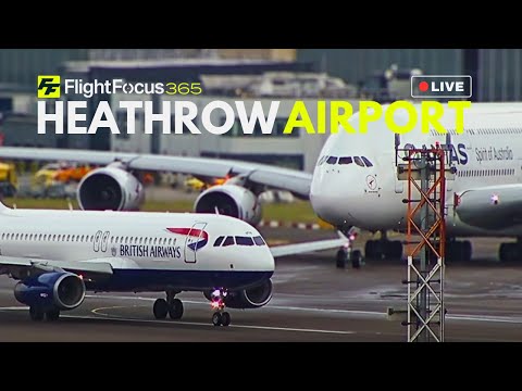 Heathrow Airport Live - Tuesday 29th July 2025
